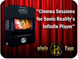 Sonic Reality Announces Cinema Sessions for the Infinite Player