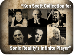 Ken Scott Collection Announced for the Infinite Player from Sonic Reality
